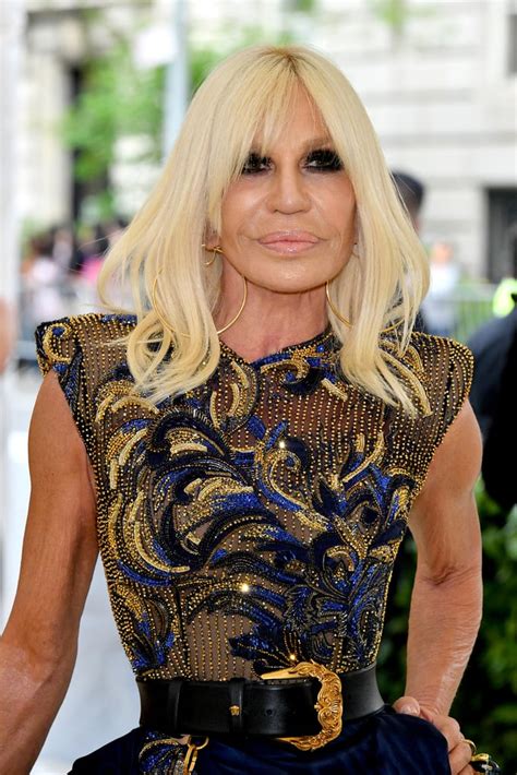 Donatella Versace dress